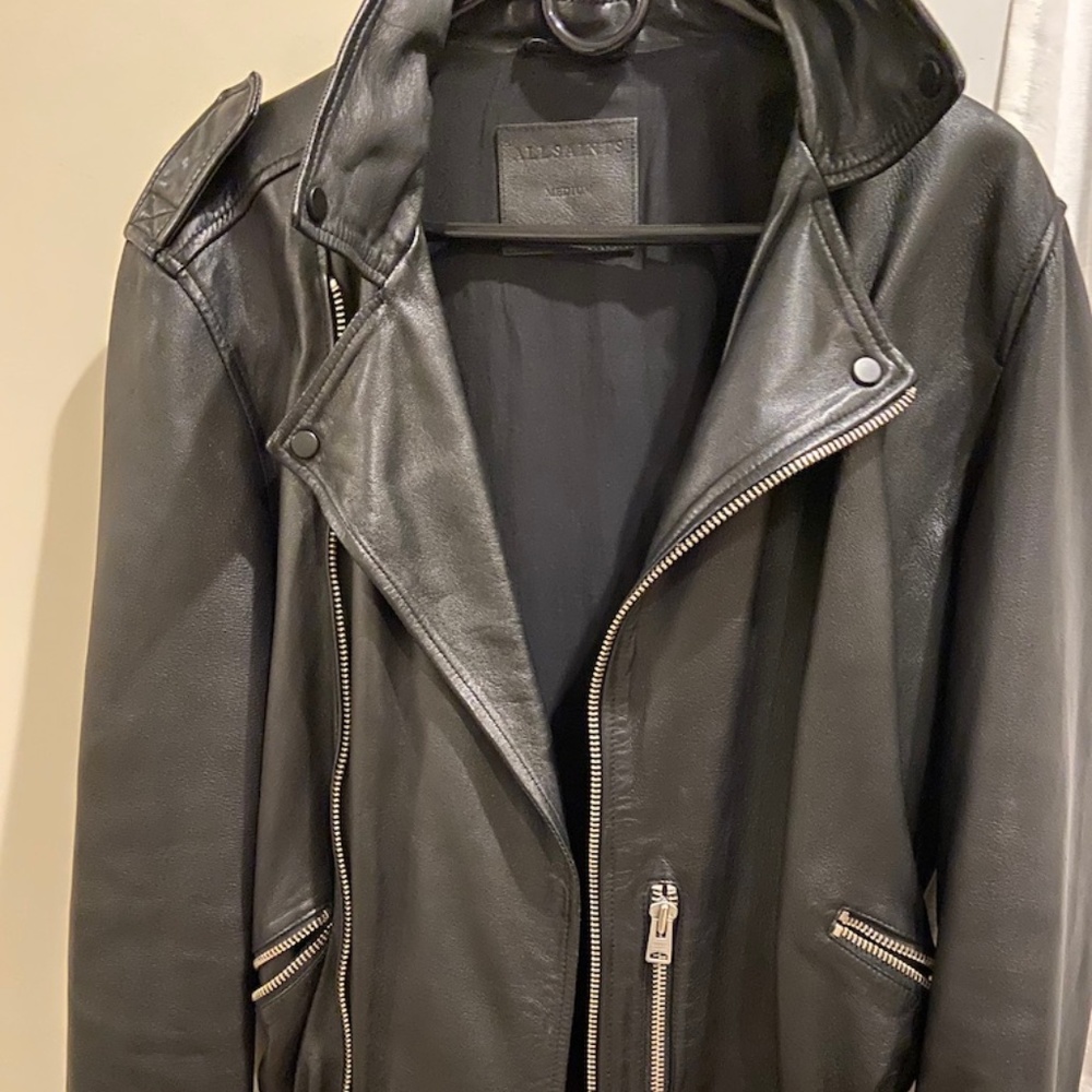 All Saints Kaho Leather Jacket